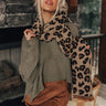 Beautiful Ambition Leopard Scarf in Beige Image - 1
