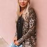 Keep The Rhythm Leopard Cardigan Image - 1