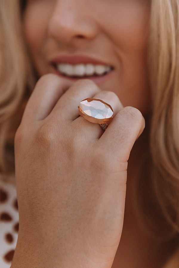 The Latest in Luxury Ring in Camel Image - 2