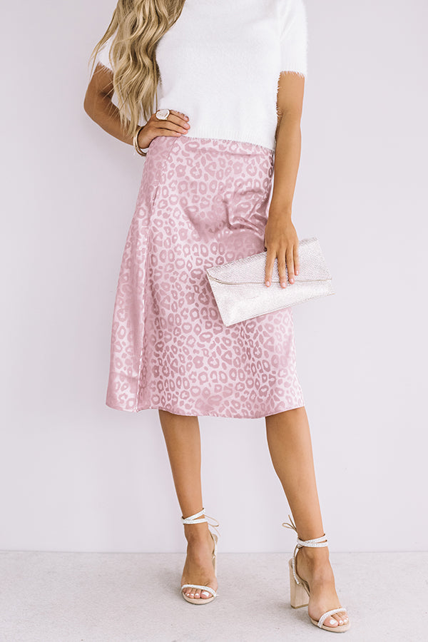 The Finer Things Satin Skirt Image - 3