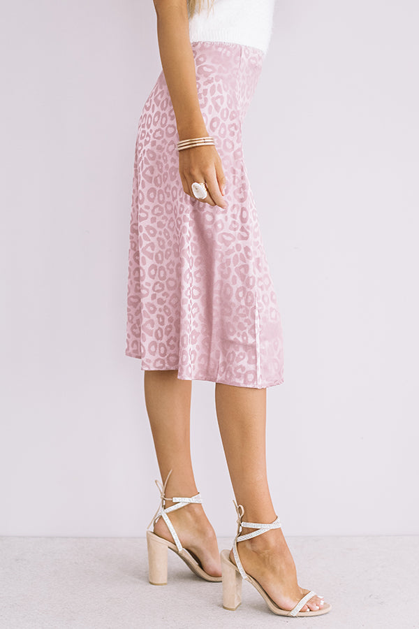 The Finer Things Satin Skirt Image - 4