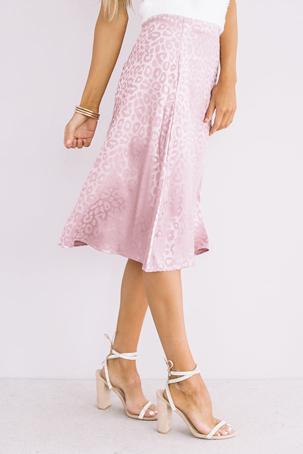 The Finer Things Satin Skirt Image - 1