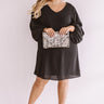 Primed To Party Shift Dress In Black  Curves Image - 1