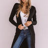Take It From The Top Cardigan In Black Image - 1