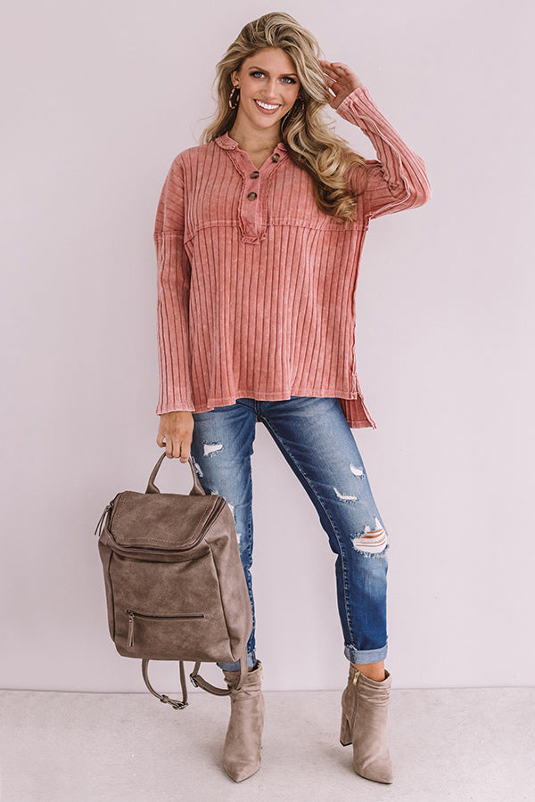 Boho Blissful Top In Pink Image - 1