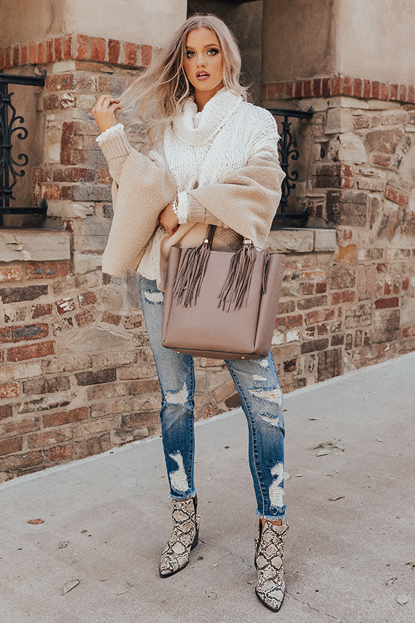 Comforts Of Home Faux Suede Cardigan Image - 5