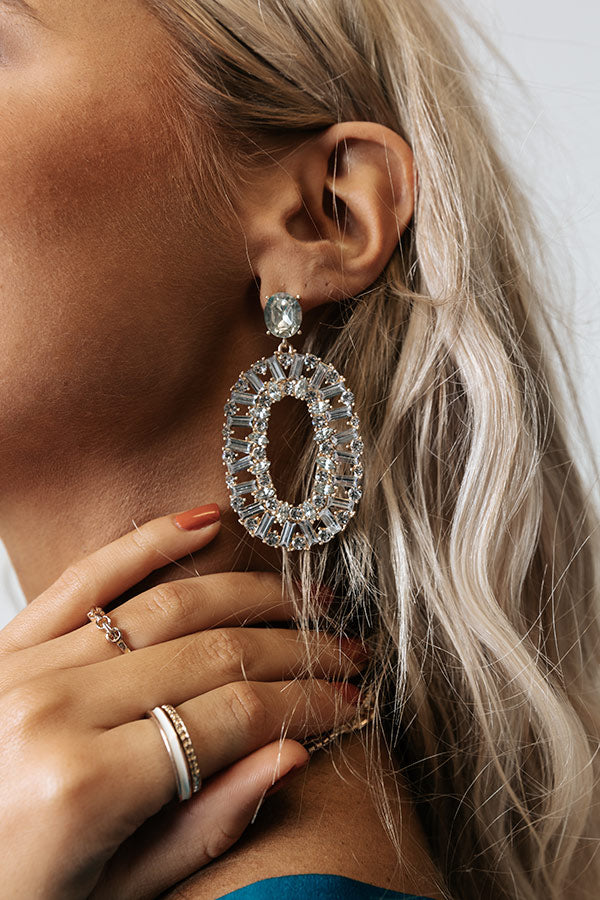 Downtown Elegance Earrings In Gold Image - 2