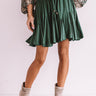 Headed For Happy Hour Skort In Hunter Green Image - 1