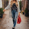 In The Mix Stripe Cardigan Image - 1