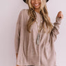 Cute And Capable Shift Top In Taupe Image - 1