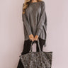 Cute And Capable Shift Top In Grey Image - 1