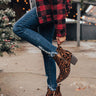 The Sycamore Leopard Bootie Image - 1