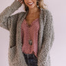 Marshmallow Delight Knit Cardigan In Pear Image - 1