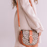 Showing Off Leopard Crossbody In Pumpkin Image - 1