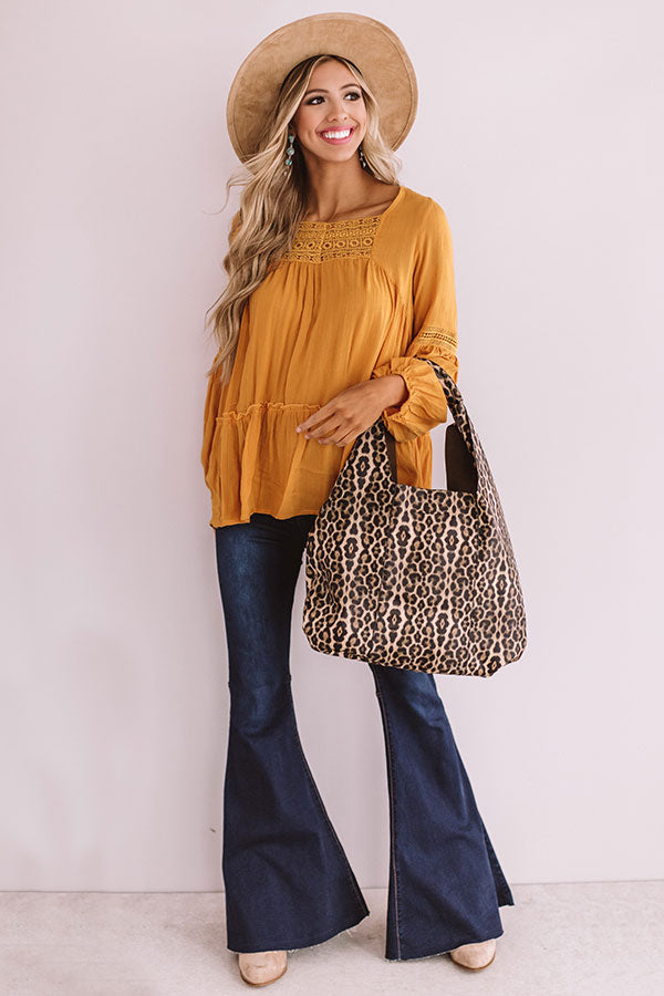 The Best Intentions Shift Top In Golden Honey Image - 2