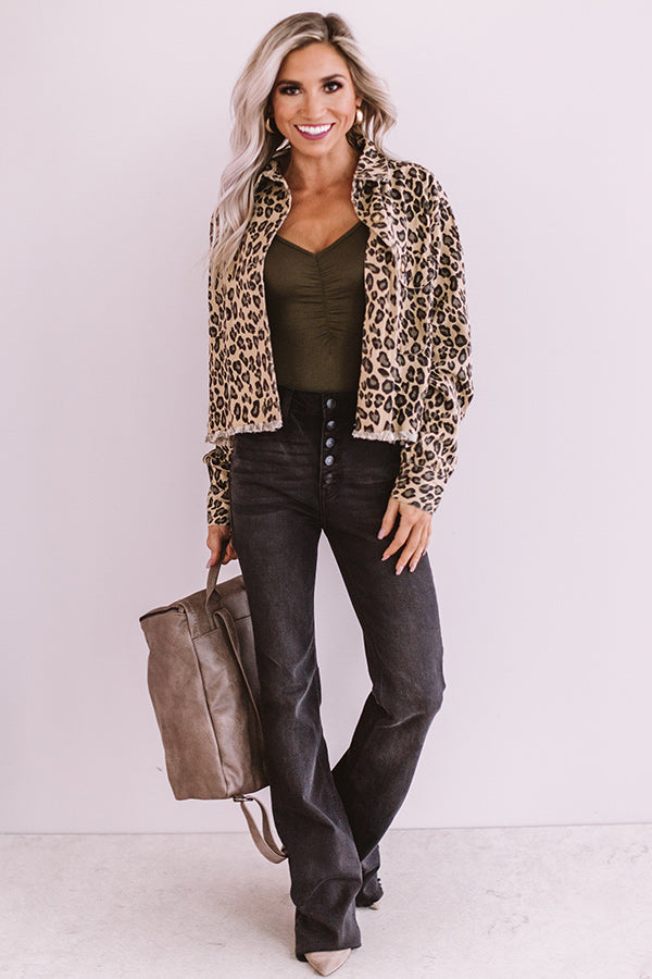 The City Life Leopard Jacket Image - 2