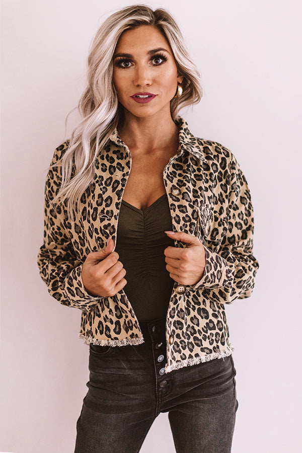 The City Life Leopard Jacket Image - 1