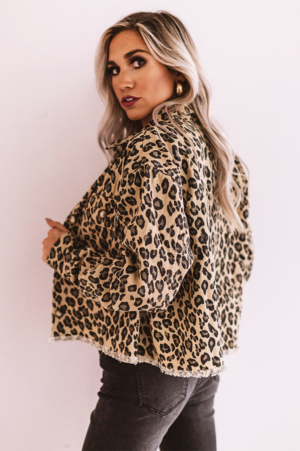 The City Life Leopard Jacket Image - 5