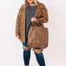 Good News On Repeat Leopard Cardigan  Curves Image - 1