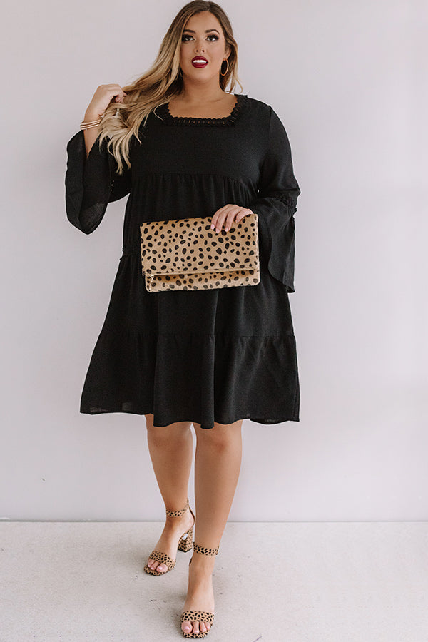 Grand Plans Midi In Black Curves Image - 3