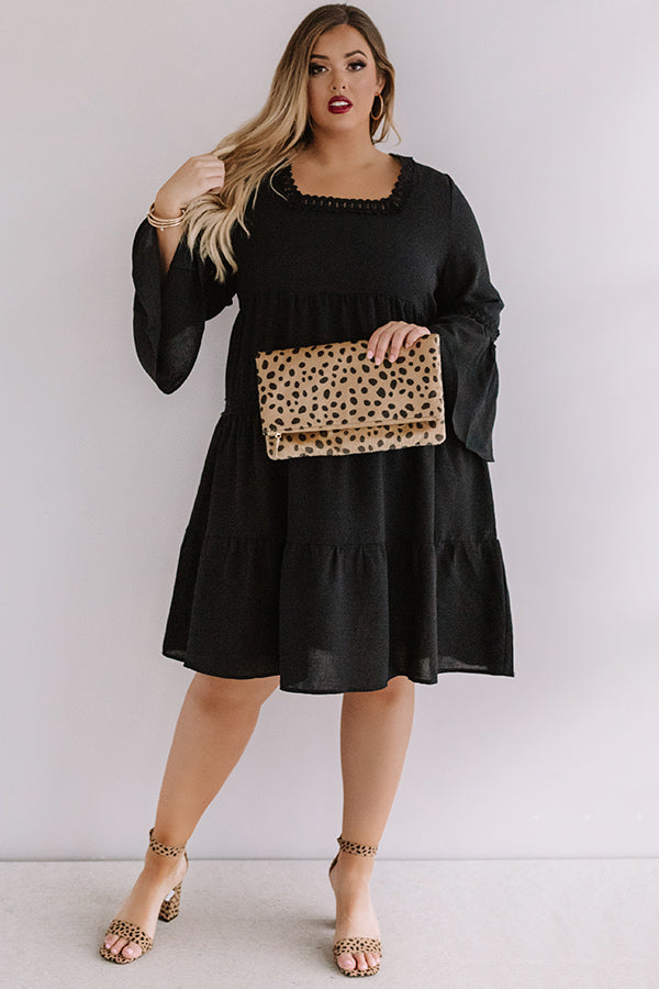 Grand Plans Midi In Black Curves Image - 1