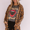 Good News On Repeat Leopard Cardigan Image - 1