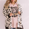 Fashionably Late Leopard Cardigan  Curves Image - 1