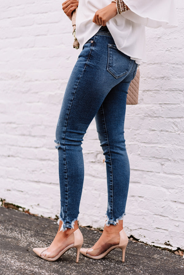 KanCan The Nicolette High Waist Ankle Skinny Image - 3