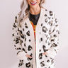 Happiness Above The Rest Leopard Cardigan Image - 1