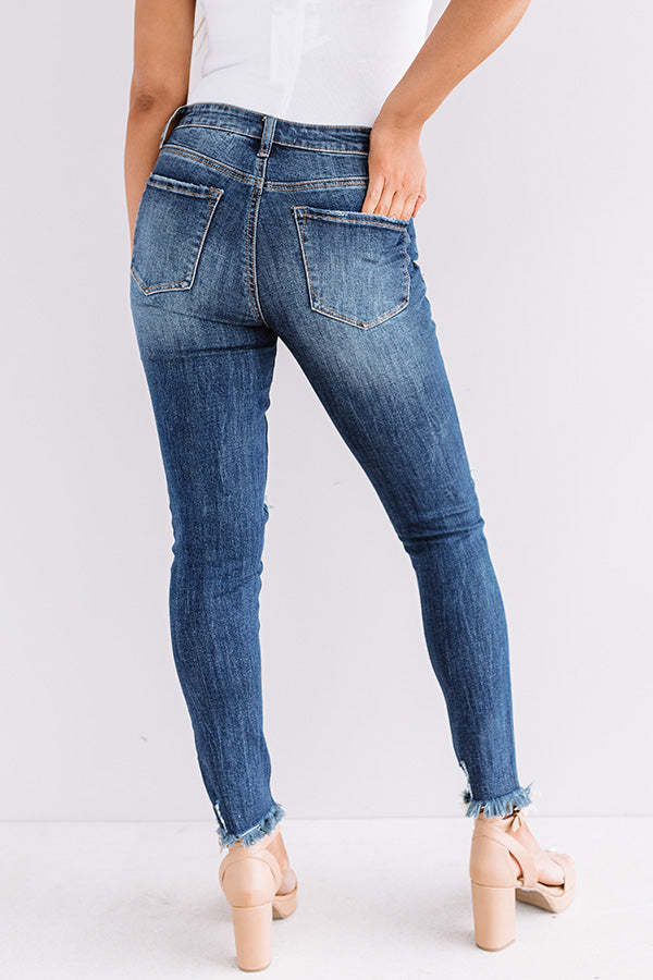 The Betsy Midrise Distressed Skinny Image - 4