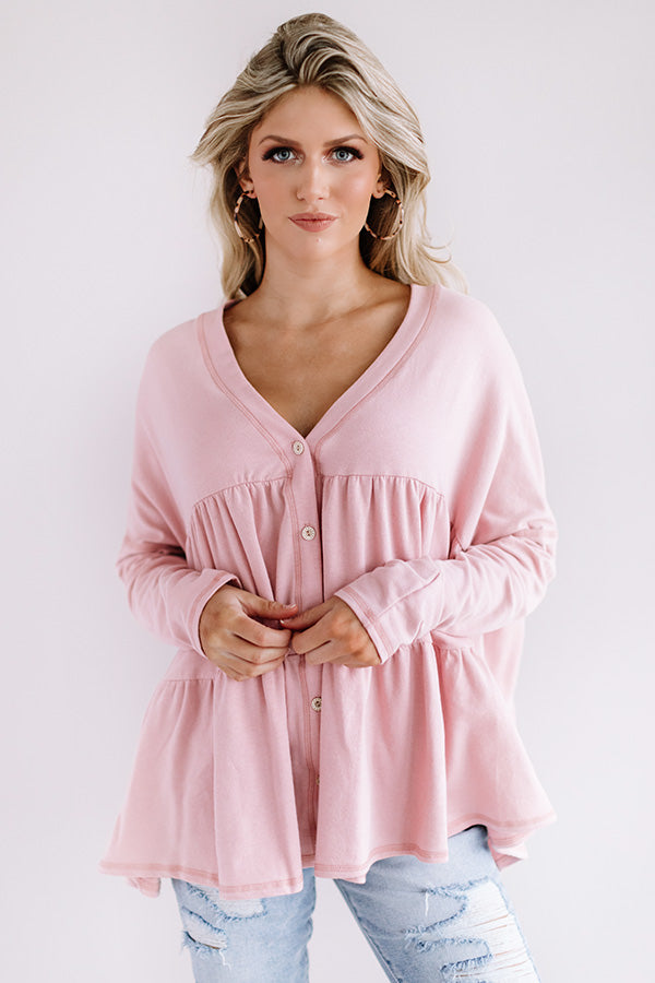 Tribeca Treasure Shift Top in Pink Image - 1