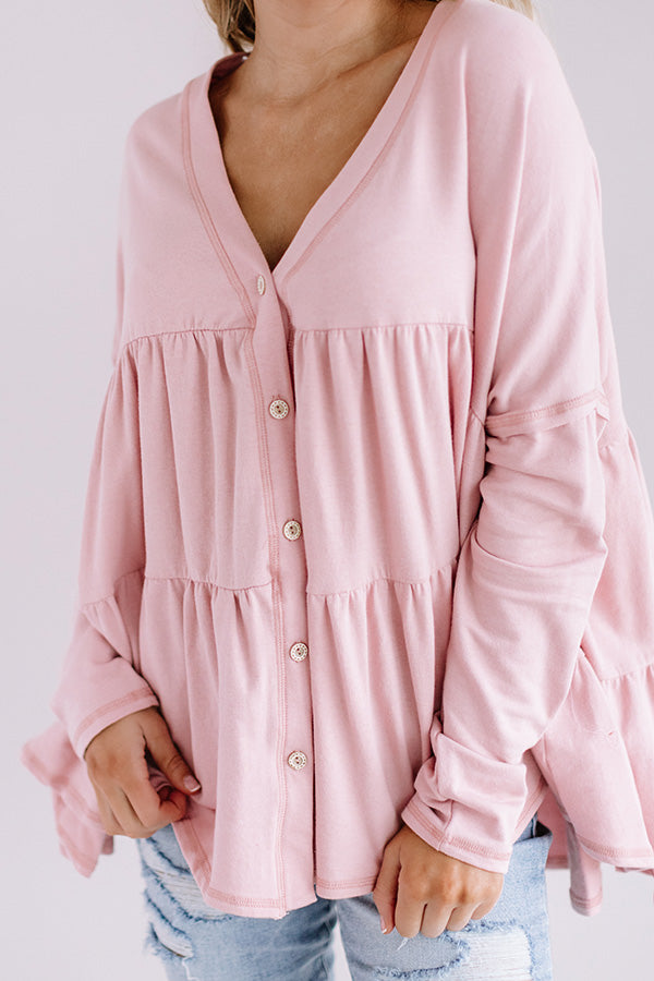 Tribeca Treasure Shift Top in Pink Image - 2