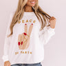 Peace On Earth Sweatshirt Image - 1