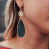 Heartland Happiness Earrings In Black Image - 1