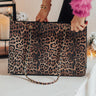 Luxe Experience Leopard Tote Image - 1