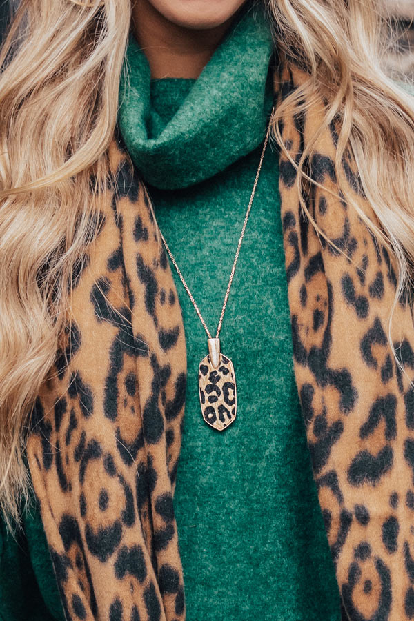 On Stage Leopard Necklace Image - 1