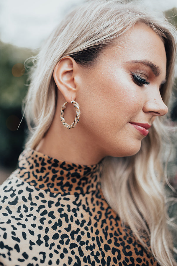 Double Layer Leaf Leather Earrings Leopard Print PU Drop Dangle Lightweight Earring For Women Jewelry Gifts