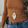 New Love Necklace In Cream Image - 1