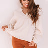 Stay Close Shift Top In Cream Image - 1