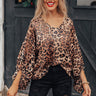 Object Of Affection Leopard Shift Top Image - 1