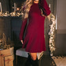 Merlot And Motivation Sweater Dress Image - 1
