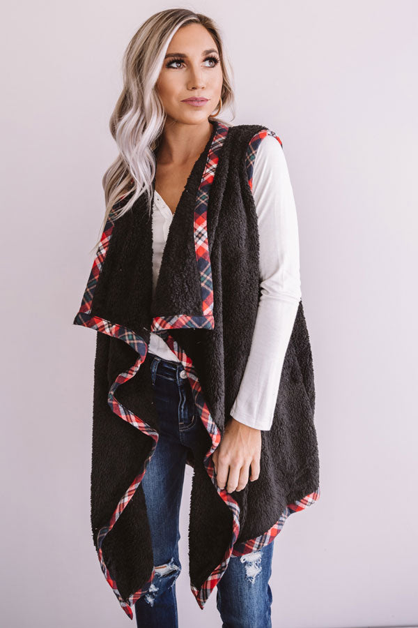 Online Extended Stay • Black Impressions Sherpa in Boutique Vest