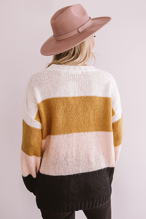 Cabin Crushes Stripe Knit Sweater Image - 3