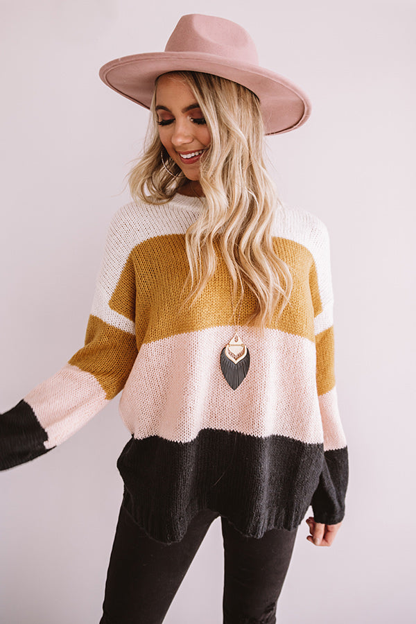 Cabin Crushes Stripe Knit Sweater Image - 1