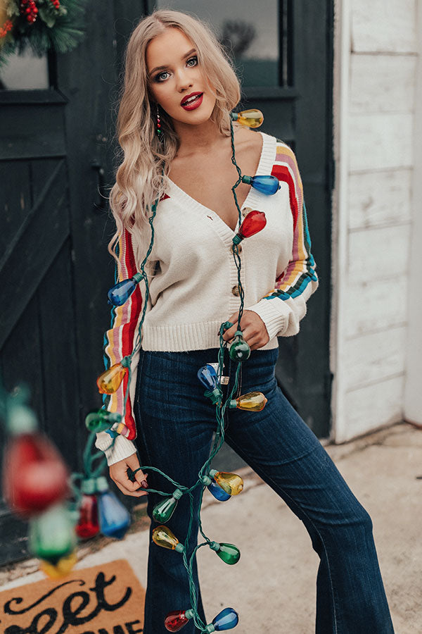 Shared Joy Striped Sweater Image - 1