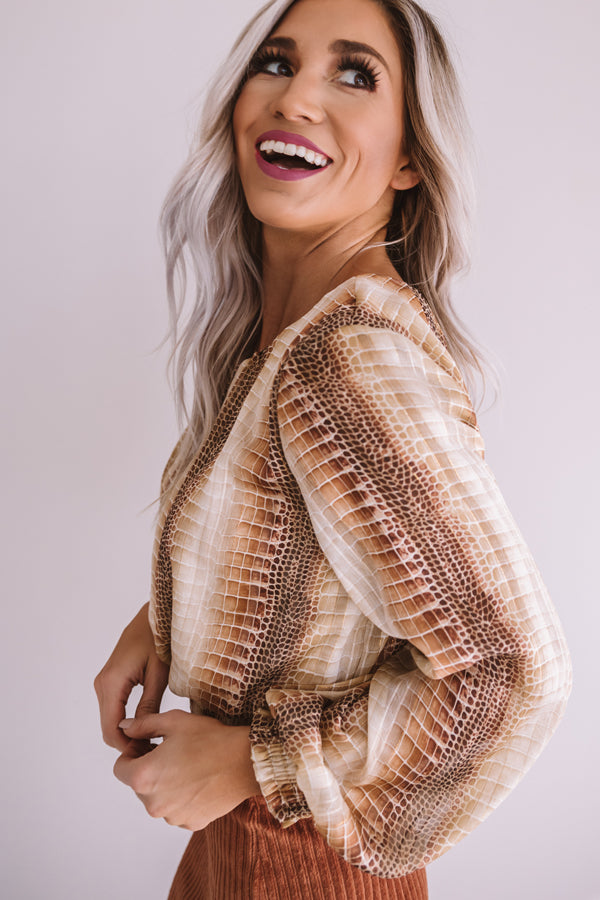 Luxe And Luminous Shimmer Shift Top Image - 4