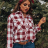 Good Girls Gone Plaid Top Image - 1