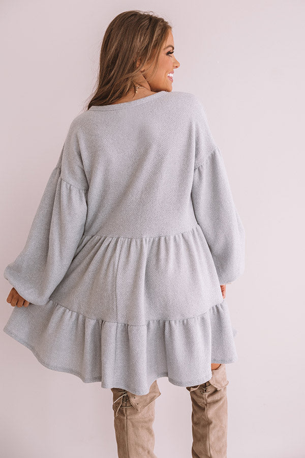 Close To My Heart Shift Dress In Airy Blue • Impressions Online Boutique