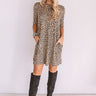 Brooklyn Belle Leopard Shift Dress Image - 1