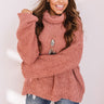 Arctic Evening Knit Sweater in Rustic Rose Image - 1